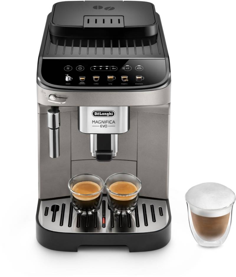 DeLonghi ECAM 290.42.TB Magnifica Evo Kaffeevollautomat, titan schwarz von DeLonghi