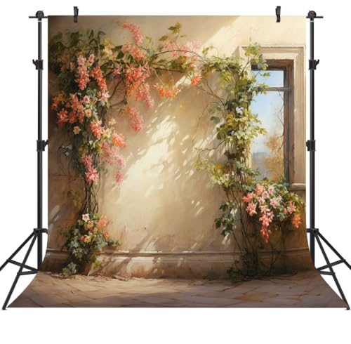 DePhoto Blumen-Hintergründe für Innenbereich, Kunst, Fotografie, Dekoration, Hochzeit, Geburtstag, Babyparty, Fotoshooting, Vinyl, 1,8 x 1,8 m DePhoto Blumen-Hintergründe für Innenbereich, Kunst, Fotografie, Dekoration, Hochzeit, Geburtstag, Babyparty, Fotoshooting, Vinyl, 1,8 x 1,8 m von DePhoto