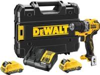 DeWALT DCD701D2-QW, Elektrischer Schraubendreher, Pistolengriff, Schwarz, Gelb, 1500 RPM, 425 RPM, 57,5 Nm von DeWalt