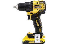 DeWALT DCD708D2T-QW, Elektrischer Schraubendreher, Pistolengriff, Schwarz, Gelb, 1650 RPM, 450 RPM, 26 Nm von DeWalt