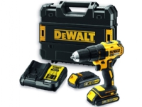 DeWALT DCD777S2T-QW, Handbohrmaschine, Ohne Schlüssel, 1,3 cm, 1750 RPM, 3 cm, 1,3 cm von DeWalt