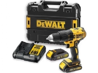 DeWALT DCD778S2T-QW, Handbohrmaschine, 1,3 cm, Akku, Lithium-Ion (Li-Ion), 1,5 Ah, 18 V von DeWalt