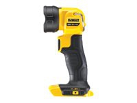 DeWALT DCL040, LED, 1 Glühbirne(n), 453,592 g, Schwarz, Gelb, Freistehende Arbeitsleuchte von DeWalt