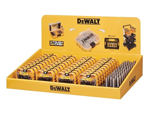 Dewalt dt71706-qz PZ2 Schraubendreher Bit Set mit Display und 40 Magnethalter, 25 Stück (40 Stück) von DeWalt