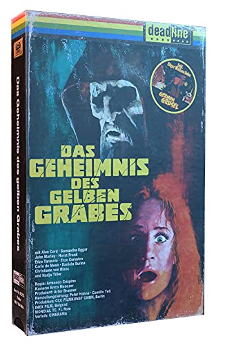 Das Geheimnis des gelben Grabes - VHS-Retro Box - Limitiert auf 500 Stück (+ Bonus DVD: Doku GERMAN GRUSEL - Die Edgar Wallace-Serie von Oliver Schwehm) [Blu-ray] von Deadline