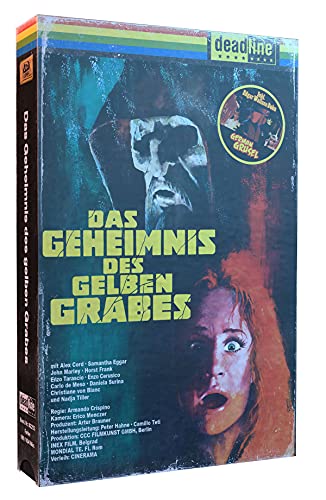 Das Geheimnis des gelben Grabes - VHS-Retro Box - Limitiert auf 500 Stück (+ Bonus DVD: Doku GERMAN GRUSEL - Die Edgar Wallace-Serie von Oliver Schwehm) [Blu-ray] von Deadline