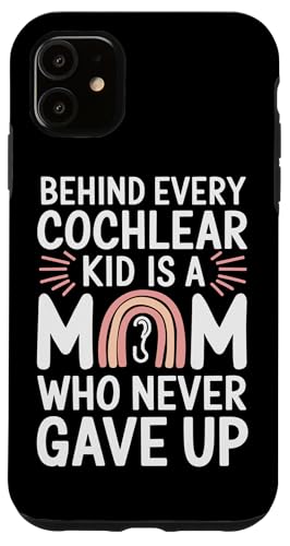 Cochlea-Implantat Awareness Cochlea-Implantat Mama Hülle für iPhone 11 von Deaf Pride Gifts for Women and Men