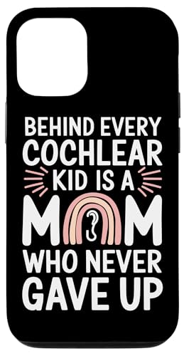 Cochlea-Implantat Awareness Cochlea-Implantat Mama Hülle für iPhone 12/12 Pro Cochlea-Implantat Awareness Cochlea-Implantat Mama Hülle für iPhone 12/12 Pro von Deaf Pride Gifts for Women and Men