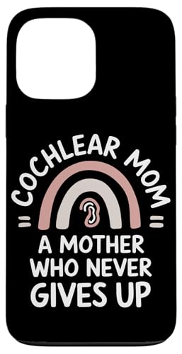 Cochlea-Implantat Awareness Cochlea-Implantat Mama Hülle für iPhone 13 Pro Max Cochlea-Implantat Awareness Cochlea-Implantat Mama Hülle für iPhone 13 Pro Max von Deaf Pride Gifts for Women and Men