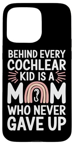 Cochlea-Implantat Awareness Cochlea-Implantat Mama Hülle für iPhone 15 Pro Max Cochlea-Implantat Awareness Cochlea-Implantat Mama Hülle für iPhone 15 Pro Max von Deaf Pride Gifts for Women and Men