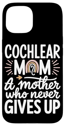 Cochlea-Implantat Awareness Cochlea-Implantat Mama Hülle für iPhone 15 von Deaf Pride Gifts for Women and Men