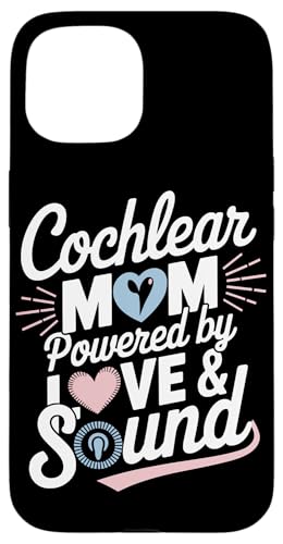 Cochlea-Implantat Awareness Cochlea-Implantat Mama Hülle für iPhone 15 Cochlea-Implantat Awareness Cochlea-Implantat Mama Hülle für iPhone 15 von Deaf Pride Gifts for Women and Men