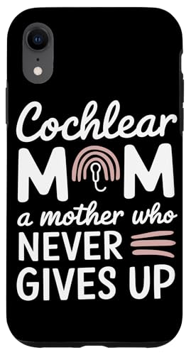 Cochlea-Implantat Awareness Cochlea-Implantat Mama Hülle für iPhone XR Cochlea-Implantat Awareness Cochlea-Implantat Mama Hülle für iPhone XR von Deaf Pride Gifts for Women and Men