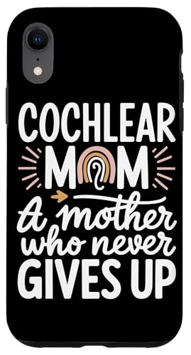 Cochlea-Implantat Awareness Cochlea-Implantat Mama Hülle für iPhone XR von Deaf Pride Gifts for Women and Men