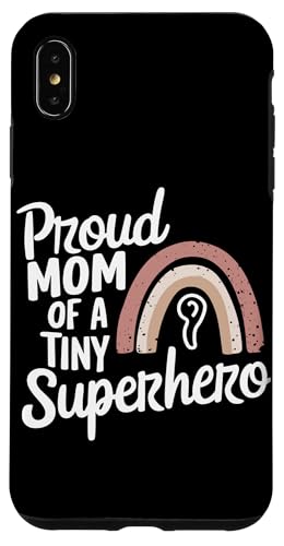 Cochlea-Implantat Awareness Cochlea-Implantat Mama Hülle für iPhone XS Max Cochlea-Implantat Awareness Cochlea-Implantat Mama Hülle für iPhone XS Max von Deaf Pride Gifts for Women and Men