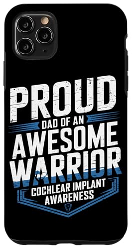 Cochlea-Implantat Awareness Cochlea-Implantat Papa Hülle für iPhone 11 Pro Max Cochlea-Implantat Awareness Cochlea-Implantat Papa Hülle für iPhone 11 Pro Max von Deaf Pride Gifts for Women and Men