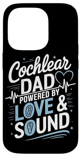 Cochlea-Implantat Awareness Cochlea-Implantat Papa Hülle für iPhone 14 Pro Cochlea-Implantat Awareness Cochlea-Implantat Papa Hülle für iPhone 14 Pro von Deaf Pride Gifts for Women and Men