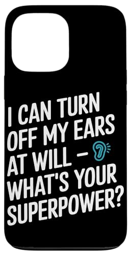 Cochlear Implant Awareness Cochlea-Implantat Hülle für iPhone 13 Pro Max Cochlear Implant Awareness Cochlea-Implantat Hülle für iPhone 13 Pro Max von Deaf Pride Gifts for Women and Men