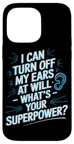 Cochlear Implant Awareness Cochlea-Implantat Hülle für iPhone 14 Pro Max von Deaf Pride Gifts for Women and Men