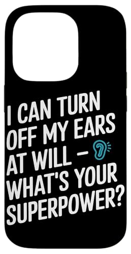Cochlear Implant Awareness Cochlea-Implantat Hülle für iPhone 14 Pro Cochlear Implant Awareness Cochlea-Implantat Hülle für iPhone 14 Pro von Deaf Pride Gifts for Women and Men
