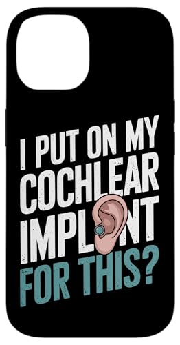 Cochlear Implant Awareness Cochlea-Implantat Hülle für iPhone 14 Cochlear Implant Awareness Cochlea-Implantat Hülle für iPhone 14 von Deaf Pride Gifts for Women and Men