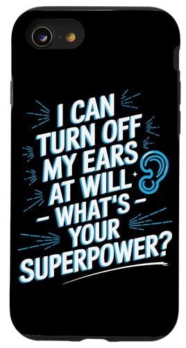 Cochlear Implant Awareness Cochlea-Implantat Hülle für iPhone SE (2020) / 7 / 8 von Deaf Pride Gifts for Women and Men