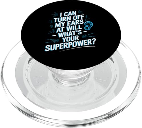 Cochlear Implant Awareness Cochlea-Implantat PopSockets PopGrip für MagSafe Cochlear Implant Awareness Cochlea-Implantat PopSockets PopGrip für MagSafe von Deaf Pride Gifts for Women and Men