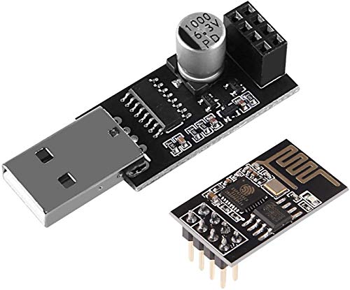 Dealikee ESP-01S Serielles WiFi Wireless Transceiver WiFi Adapter Modul mit CH340G USB Konverter Dealikee ESP-01S Serielles WiFi Wireless Transceiver WiFi Adapter Modul mit CH340G USB Konverter von Dealikee