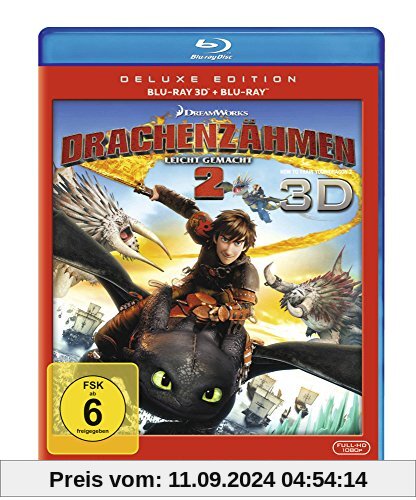 Drachenzähmen leicht gemacht 2 [3D Blu-ray] [Deluxe Edition] von Dean Deblois