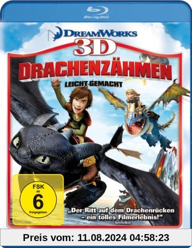 Drachenzähmen leicht gemacht [3D Blu-ray] von Dean Deblois