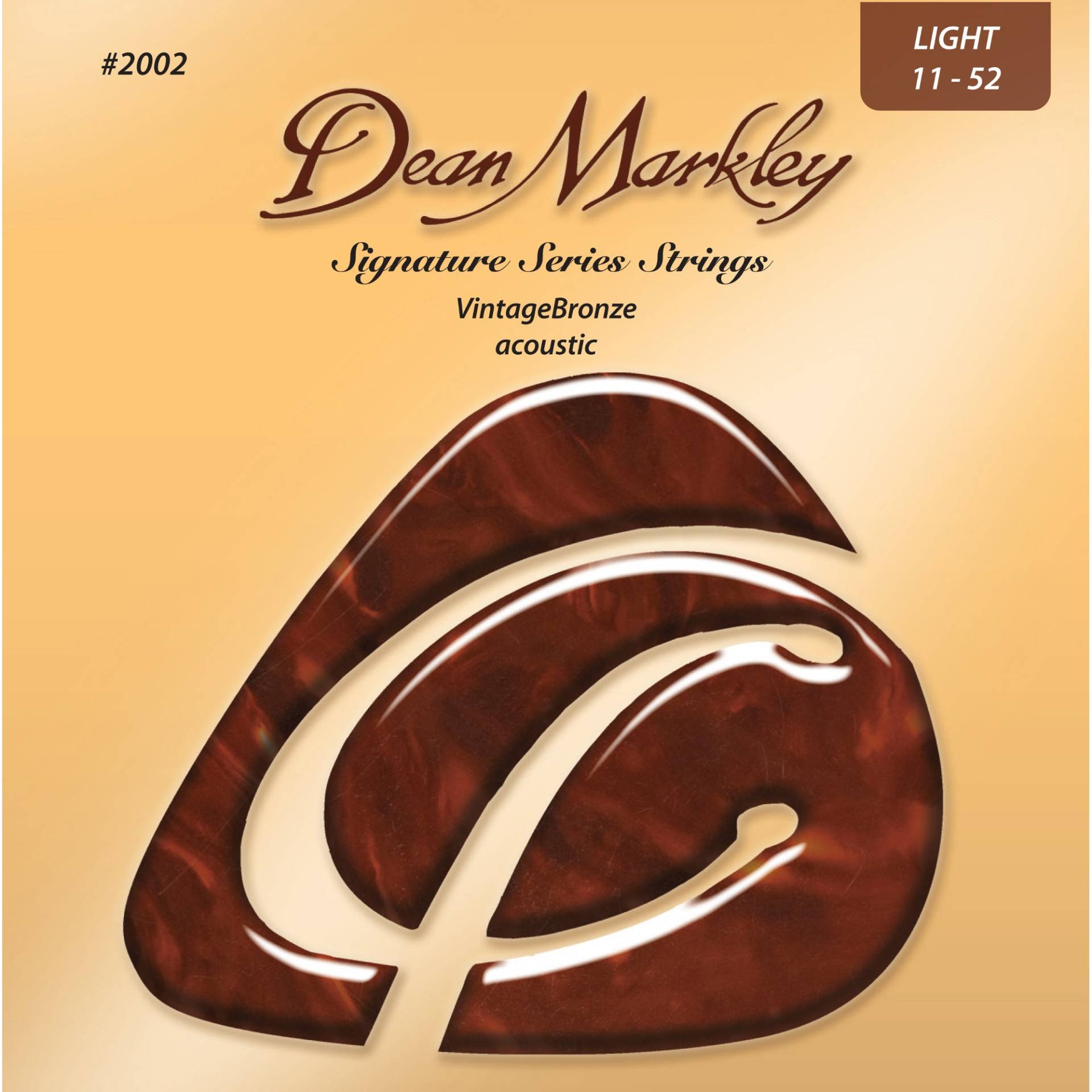 Dean Markley 2002 Vintage Bronze Light 11-52 String Set for Steel-String Acoustic Guitars Dean Markley 2002 Vintage Bronze Light 11-52 String Set for Steel-String Acoustic Guitars von Dean Markley