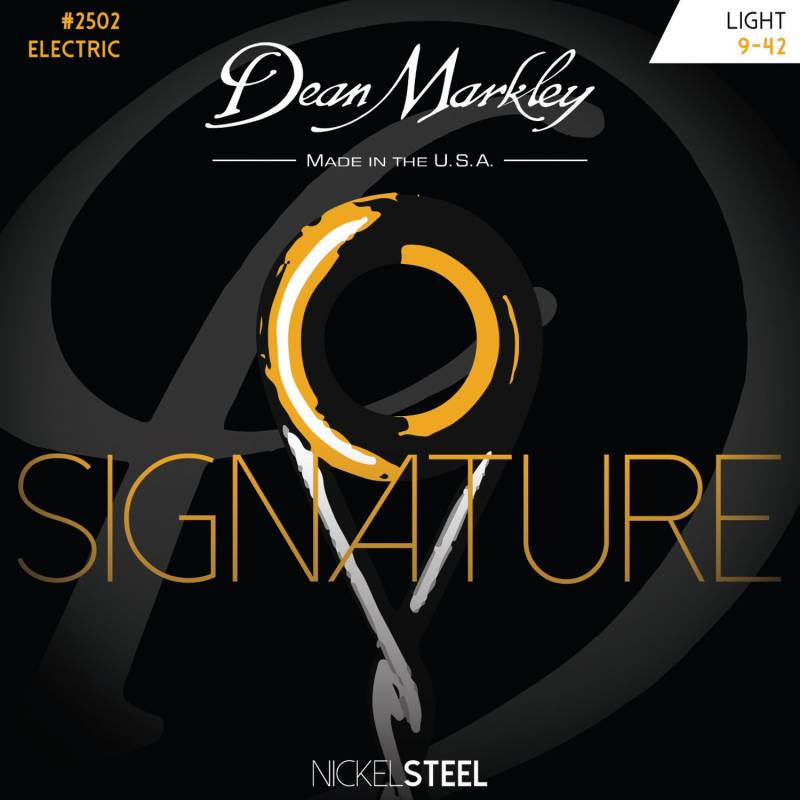 Dean Markley 2502 NickelSteel Signature Series Light 9-42 Set of Electric Guitar Strings von Dean Markley