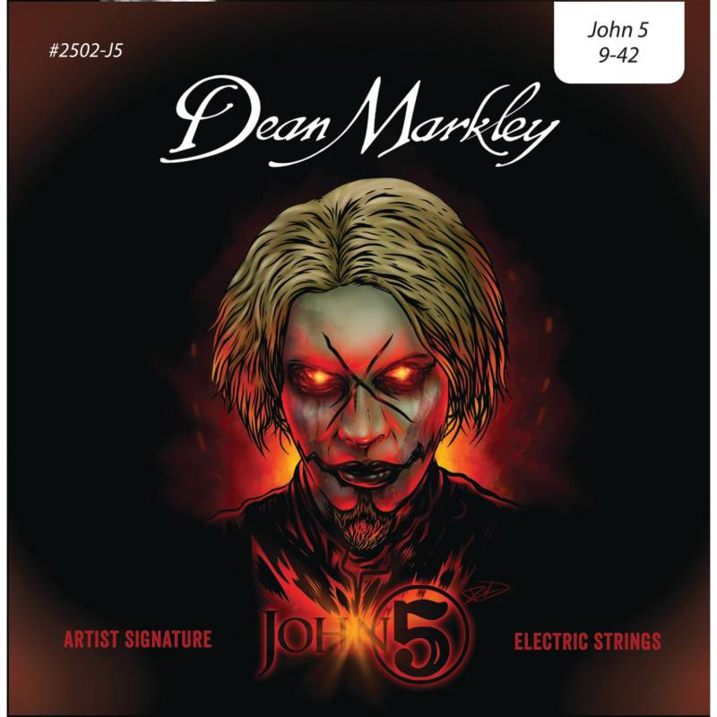 Dean Markley 2502J5 John 5 Signature Strings Light Set of Electric Guitar Strings von Dean Markley