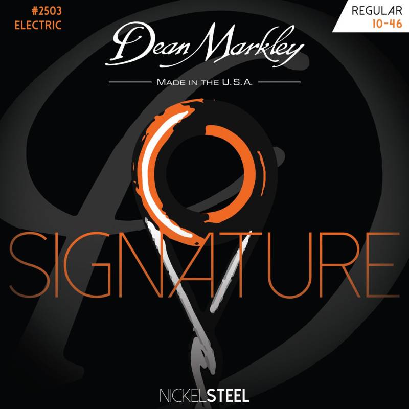 Dean Markley 2503 NickelSteel Signature Series Regular 10-46 Set of Electric Guitar Strings von Dean Markley