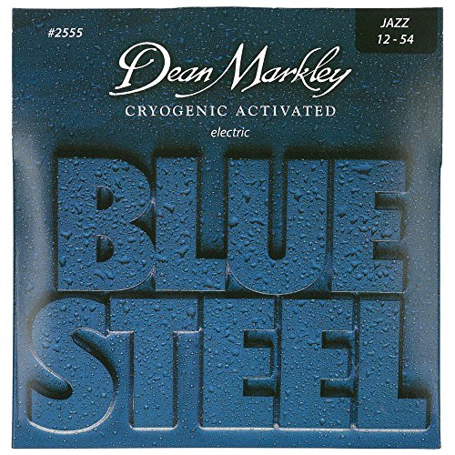 Dean Markley 2555 Blue Steel Saiten für E-/Jazz-Gitarren, Stärke .012-.054 von Dean Markley