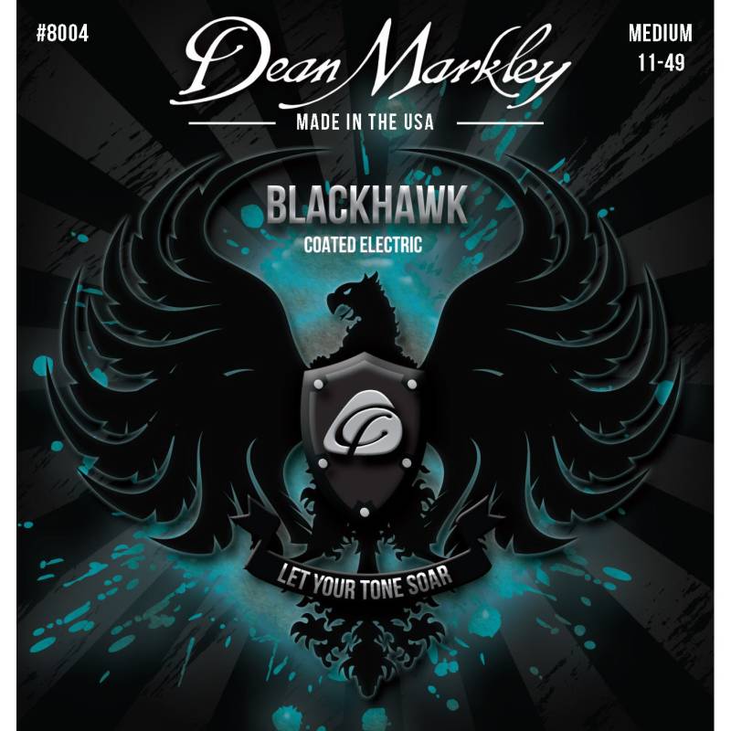 Dean Markley 8004 Blackhawk Coated Medium 11-49 Electric Guitar Strings von Dean Markley