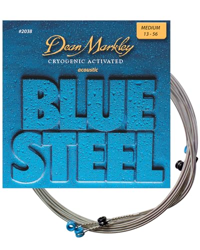 Dean Markley Blue Steel Acoustic Guitar Strings13-56 MED von Dean Markley