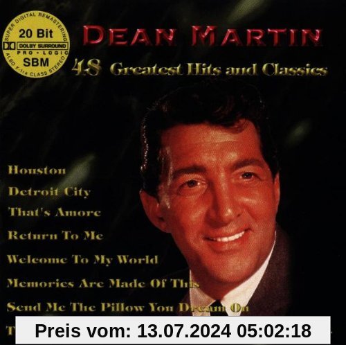48 Greatest Hits and Classics von Dean Martin