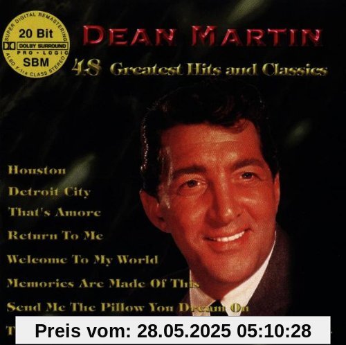 48 Greatest Hits and Classics von Dean Martin