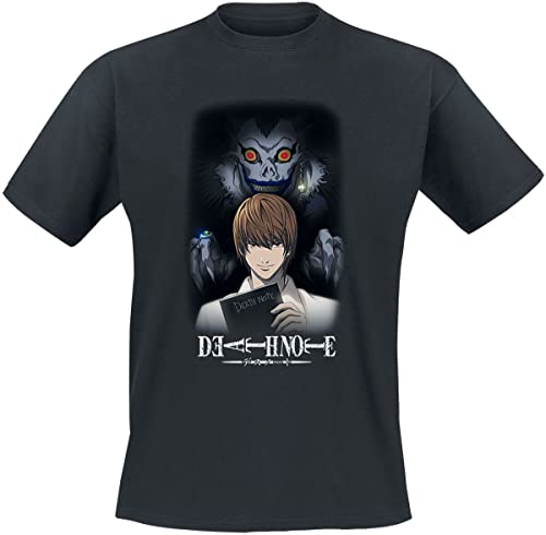 Death Note Ryuk – Behind The Death Herren-T-Shirt, Schwarz, Regular, Schwarz, M Death Note Ryuk – Behind The Death Herren-T-Shirt, Schwarz, Regular, Schwarz, M von Death Note