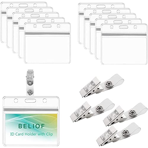 ID Clip, 50 Stücke Ausweishalter Clip Kartenhalter, Transparenter Kartenhalter, Namensschild Ausweises, ID Ausweishalter, für in Büros, Ausstellungshallen, Schulen, Krankenhäusern ID Clip, 50 Stücke Ausweishalter Clip Kartenhalter, Transparenter Kartenhalter, Namensschild Ausweises, ID Ausweishalter, für in Büros, Ausstellungshallen, Schulen, Krankenhäusern von Deautie