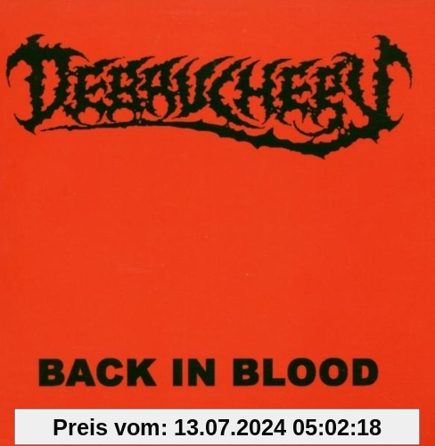 Back in Blood (Ltd.ed.) von Debauchery