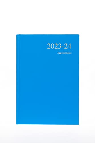Collins Essentials Academic 2023–24 A5 Tagesansicht, Jahresplaner (Termine), Schul-, College- oder Universitäts-Tagebuch, Juli 2023 bis Juli 2024, hellblau, ESSA51M.65-2324 von Debden