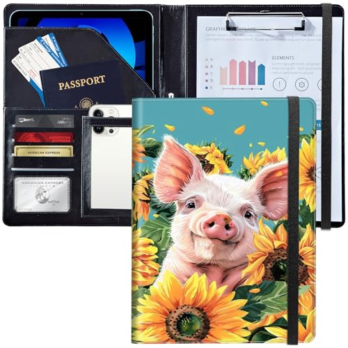 Padfolio/Portfolio-Ordner, Klemmbrett, personalisiertes Leder-Portfolio, Padfolio mit Lebenslauf-Dokumenten, Organizer, Briefgröße, A4, Schreibblock, Visitenkartenhalter für Männer und Frauen Padfolio/Portfolio-Ordner, Klemmbrett, personalisiertes Leder-Portfolio, Padfolio mit Lebenslauf-Dokumenten, Organizer, Briefgröße, A4, Schreibblock, Visitenkartenhalter für Männer und Frauen von Decahouy
