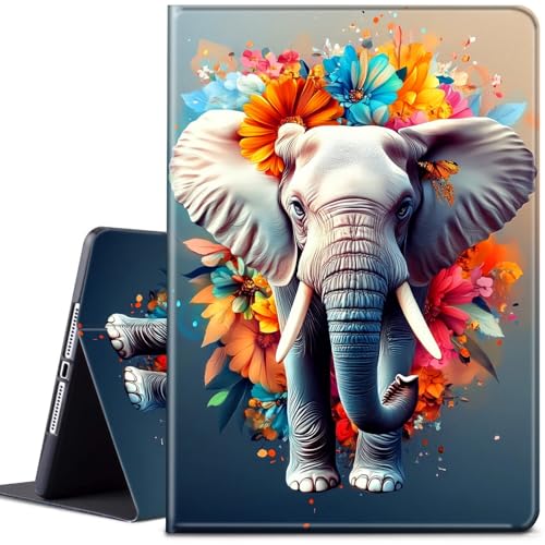 Schutzhülle für Amazon Kindle Fire HD 10 Tablet (13. Generation, Version 2023), 25,7 cm (10,1 Zoll), mit automatischer Wake/Sleep-Funktion, PU-Leder, Multi-Winkel-Ständer, Smart-Hüllen für Fire Tablet von Decahouy