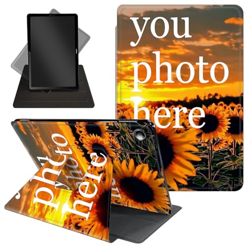 Schutzhülle für Amazon Kindle Fire HD 10 Tablet & Fire HD 10 Plus (11. Generation, Version 2021), 25,7 cm (10,1 Zoll), um 360 Grad drehbarer Ständer, Schutzhülle, Wake-Up/Sleep-Funktion von Decahouy