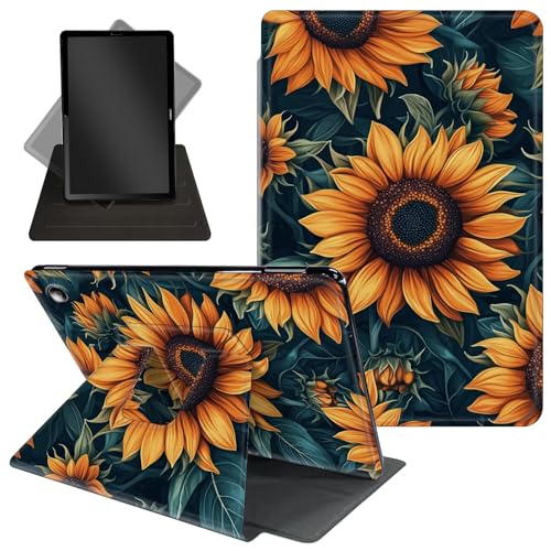 Schutzhülle für Amazon Kindle Fire Max 11 (Version 2023 13. Generation), um 360 Grad drehbarer Ständer, Schutzhülle mit automatischer Auf-/Schlaf-Funktion für Kindle Fire Max 11 Tablet, lebendige von Decahouy