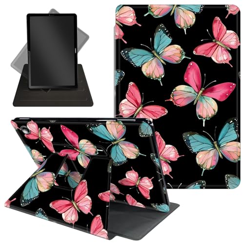 Schutzhülle für Amazon Kindle Fire Max 11 (Version 2023 13. Generation), um 360 Grad drehbarer Ständer, Schutzhülle mit automatischer Auf-/Schlaf-Funktion für Kindle Fire Max 11 Tablet, bunte von Decahouy