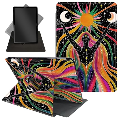 Schutzhülle für Amazon Kindle Fire Max 11 (Version 2023 der 13. Generation), um 360 Grad drehbarer Ständer, Schutzhülle mit automatischer Auf-/Schlaf-Funktion für Kindle Fire Max 11 Tablet von Decahouy
