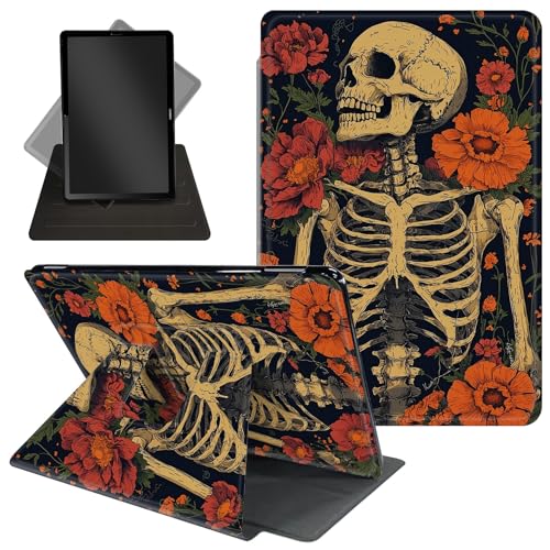 Schutzhülle für Kindle Paperwhite 17,8 cm (7 Zoll), 12. Generation 2024 und Kindle Colorsoft Signature Edition, niedlicher 360 Grad drehbarer Ständer, Folio-Schutzhülle mit automatischer Wake von Decahouy